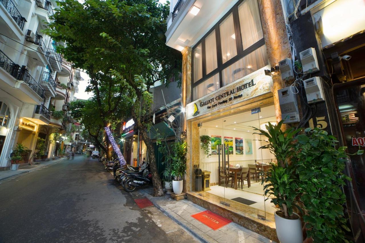 Galliot Central Hotel Hanoi Eksteriør billede